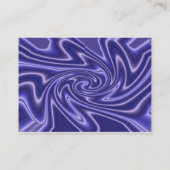 Glühenblau Visitenkarte (Rückseite)