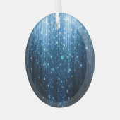 Glühend Abstrakt: Illuminierte Hintergrundkunst. Ornament Aus Glas (Vorderseite links)