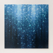 Glühend Abstrakt: Illuminierte Hintergrundkunst. Puzzle (Vertikal)