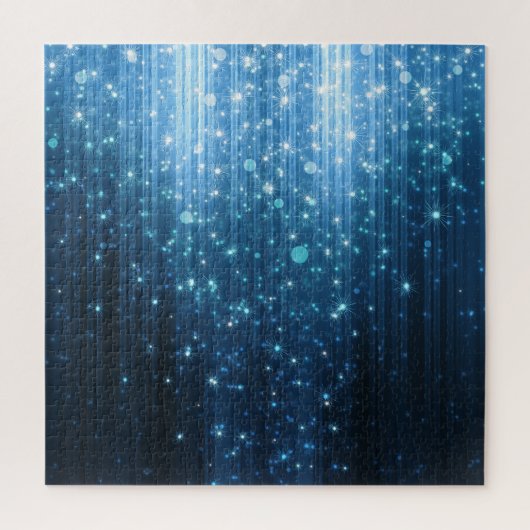 Glühend Abstrakt: Illuminierte Hintergrundkunst. Puzzle (Vertikal)