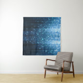 Glühend Abstrakt: Illuminierte Hintergrundkunst. Wandteppich (Beispiel (Horizontal))