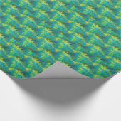 Glühende Algen... Geschenkpapier (Ecke)