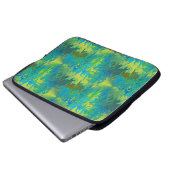 Glühende Algen... Laptopschutzhülle (Vorne Knopf)