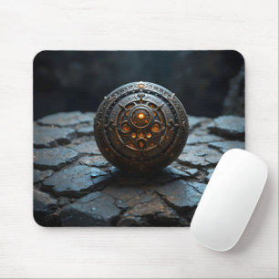 Glühende antike Kunst Mousepad