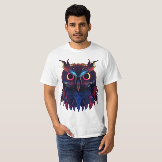 Glühende Augen T-Shirt (Vorne ganz)