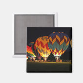 Glühende Balloons! Leck die Nacht auf! Magnet (Vorderseite/Rückseite)