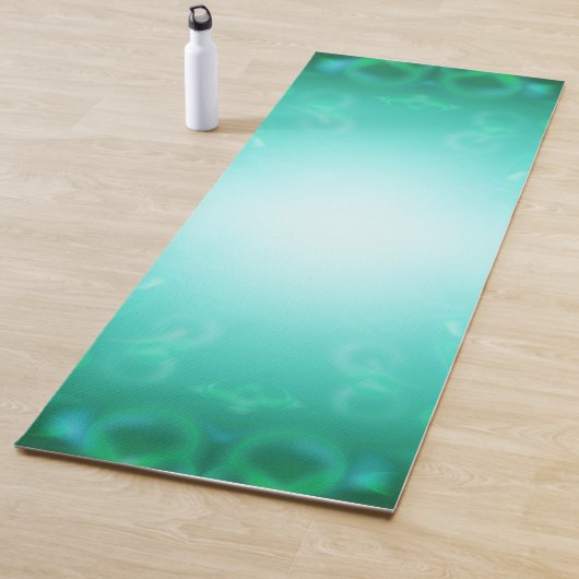 Glühende Blasen Yogamatte (Beispiel)