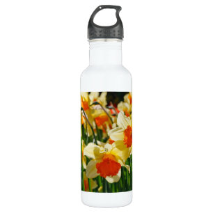 Glühende Blume Trinkflasche