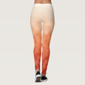 Glühende Blüte Leggings (Rückseite)