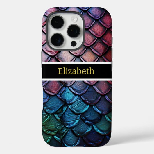 Glühende, bunte Snakeskin in natürlichem Licht Case-Mate iPhone Hülle (Rückseite)