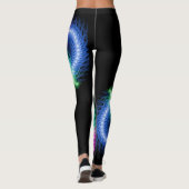 Glühende Catipillar-Leggings Leggings (Rückseite)