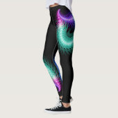 Glühende Catipillar-Leggings Leggings (Links)