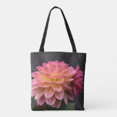 Glühende Dahlie Tasche (Rückseite)