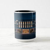 Glühende Dedication: Krankenhaus bei nächtlicher T Tasse (Zentrum)