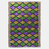 Glühende Diamanten, festlicher Hintergrund Decke (Vorderseite Vertikal)