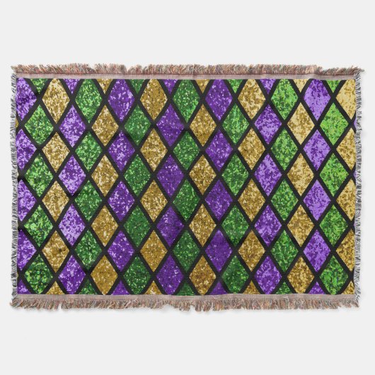 Glühende Diamanten, festlicher Hintergrund Decke (Vorderseite)