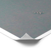 Glühende Dragonfly Poster (Ecke)