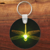 Glühende Dragonfly Schlüsselanhänger (Vorderseite)