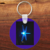 Glühende Dragonfly Schlüsselanhänger (Vorderseite)