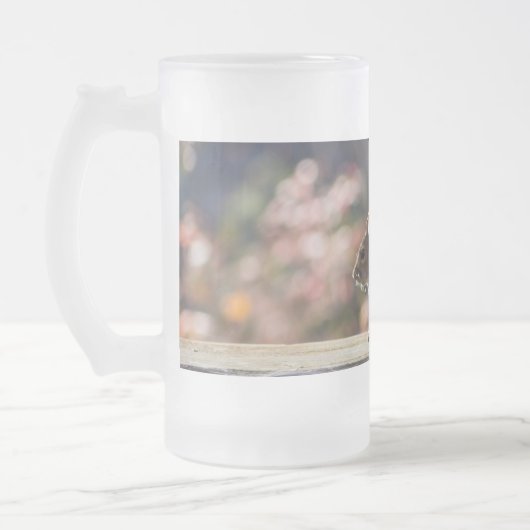 Glühende Eichhörnchen-Mattierte Tasse (Links)