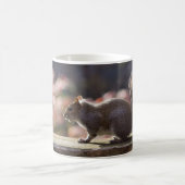 Glühende Eichhörnchen-Tasse Kaffeetasse (Mittel)
