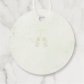 Glühende Engel Taufe Gunst Anhänger (Rückseite)