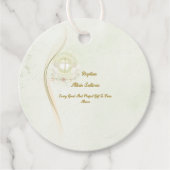 Glühende Engel Taufe Gunst Anhänger (Vorderseite)