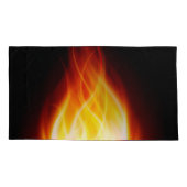 Glühende Flamme Pillowcase Kissenbezug (Rückseite)