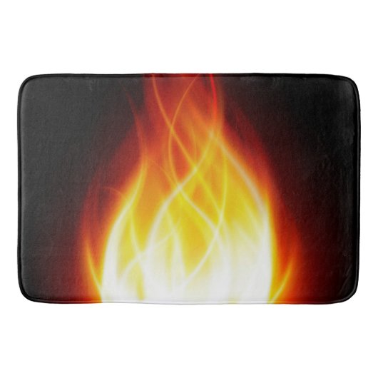 Glühende Flammen-Badematte Badematte (Vorderseite)