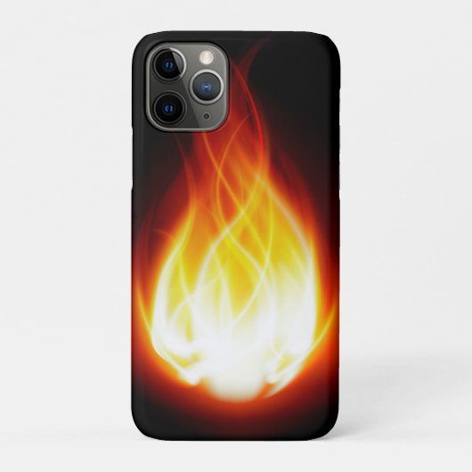 Glühende Flammen iPhone/iPad-Gehäuse Case-Mate iPhone Hülle (Rückseite)