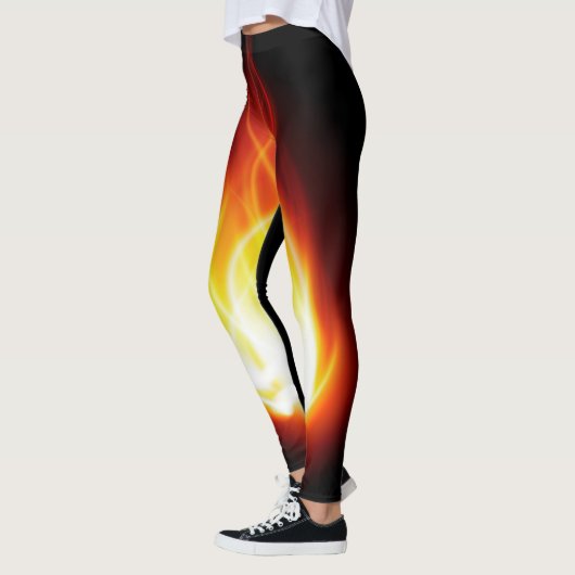 Glühende Flammen Leggings (Links)