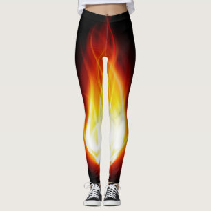 Glühende Flammen Leggings