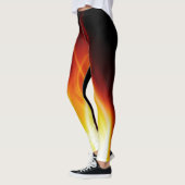 Glühende Flammen Leggings (Links)