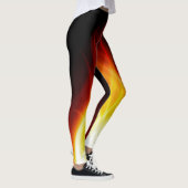 Glühende Flammen Leggings (Rechts)