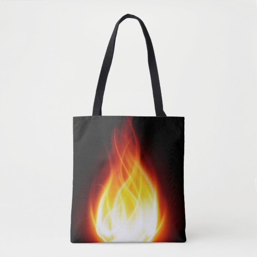 Glühende Flammen-Tasche Tasche (Vorderseite)