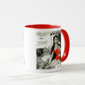 Glühende Frau Tasse (VorderseiteRechts)