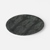 Glühende Geister Pappteller (Schrägansicht)