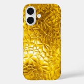 Glühende Goldfolie Case-Mate iPhone Hülle (Rückseite)