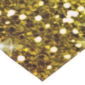 Glühende hellgrüne Glitzer Tischdecke (Schrägansicht)