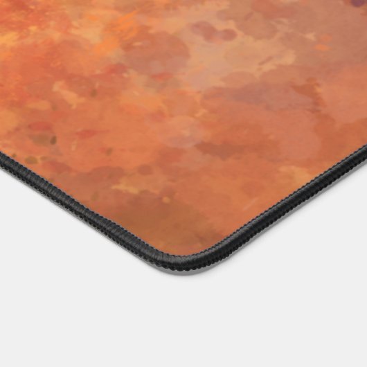 Glühende Herbstzweigfarbe Schreibtischunterlage (Ecke)