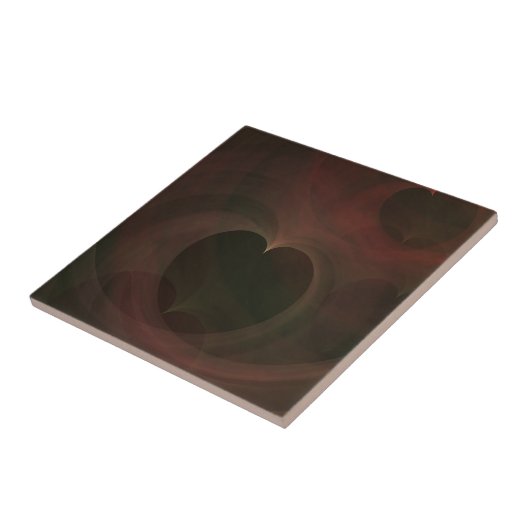 Glühende Herzen Fliese (Seite)