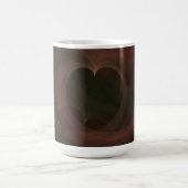 Glühende Herzen Kaffeetasse (Mittel)