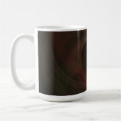 Glühende Herzen Kaffeetasse (Links)