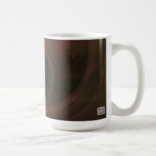 Glühende Herzen Kaffeetasse