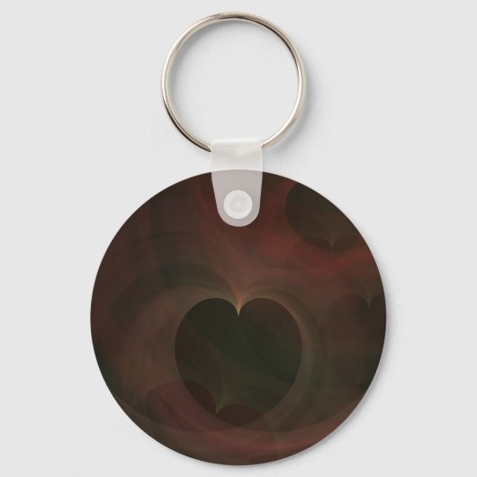 Glühende Herzen Schlüsselanhänger (Vorderseite)