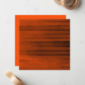 Glühende Hitze Mitteilungskarte (Vorderseite/Rückseite Beispiel)