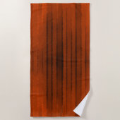 Glühende Hitze Strandtuch (Vorderseite)