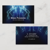 glühende hohe Visitenkarte (Vorne/Hinten)