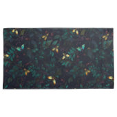 Glühende Insekten in dunklen Foliagen Kissenbezug (Vorderseite-Rechts)