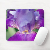 Glühende Irisnatur / blumengeschmücktes / botanisc Mousepad (Mit Mouse)